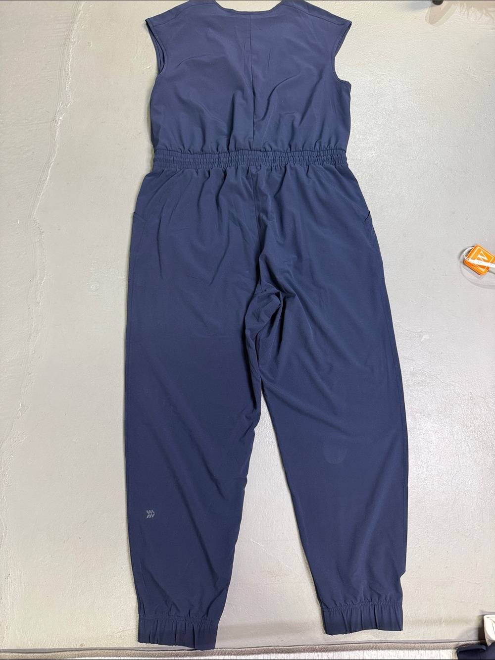 all in motion Sleeveless Navy Utility Jumpsuit - Picture 8 of 8